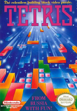 Game box for Tetris