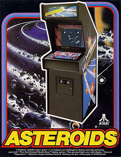 Game box for Asteroids
