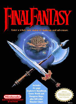 Game box for Final Fantasy