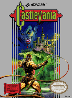 Game box for Castlevania